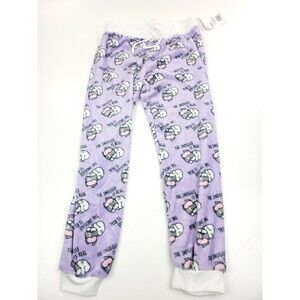 Super Soft & And Cozy Collection Size L Loungewear Pant Plush Pull On Comfort